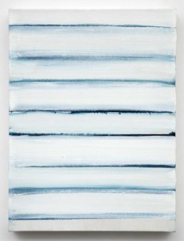 sue carlson white with blue