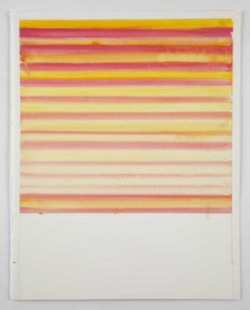sue carlson red orange and yellow